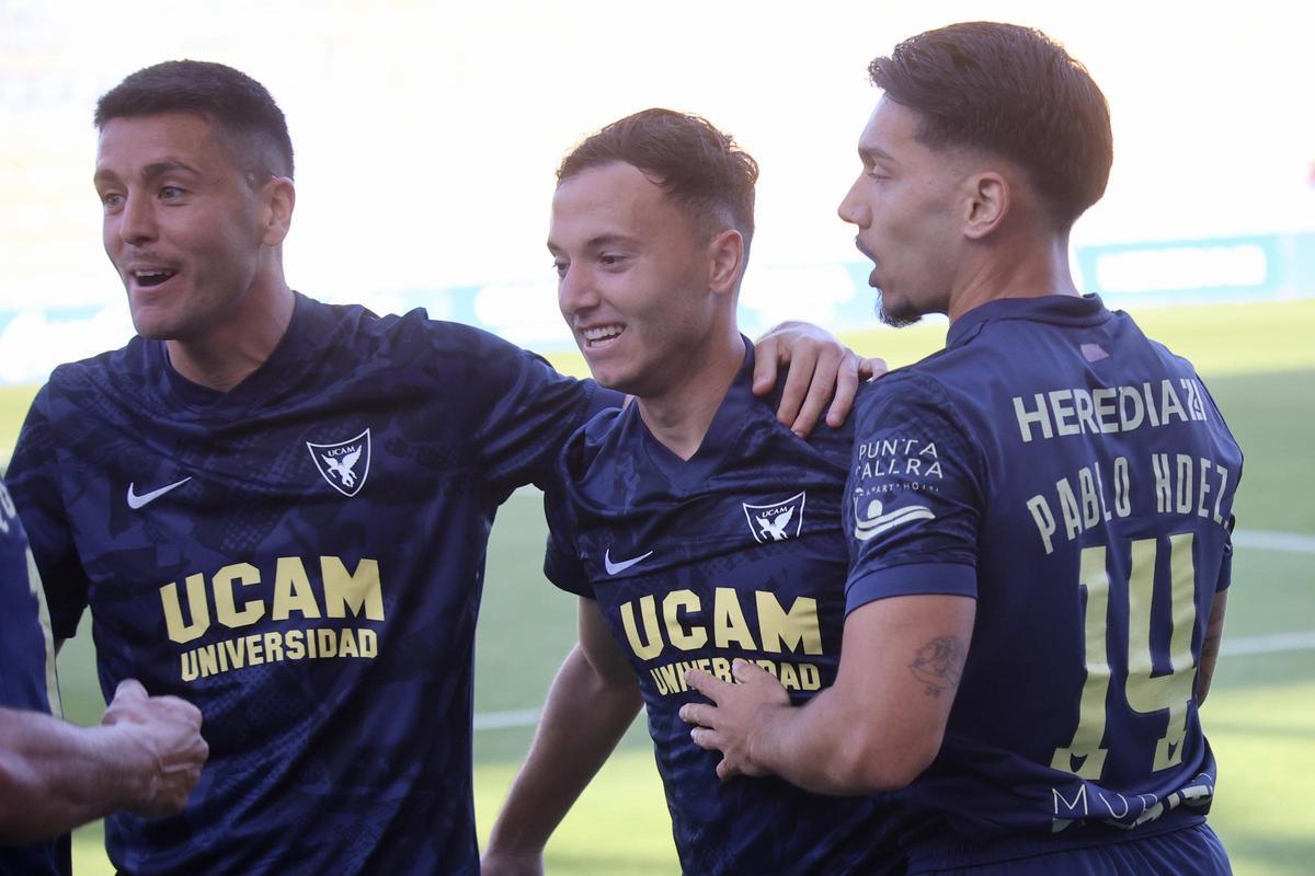 La victoria del UCAM Murcia frente al Recreativo de Huelva, en imágenes