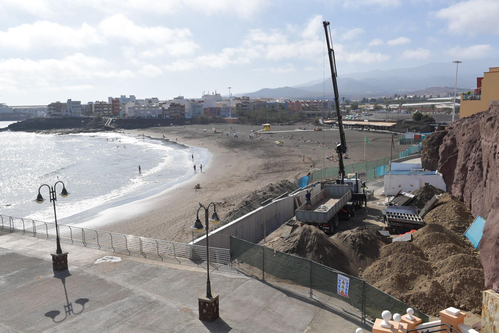 Actuaciones en la costa de Telde