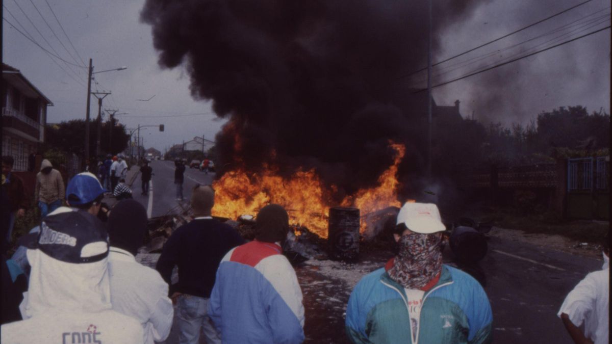 ¡Barricadas en llamas por el banco canario-sahariano!