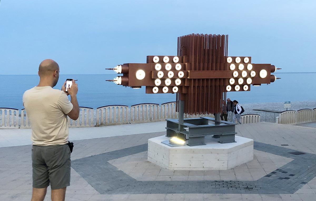 La escultura en Altea.