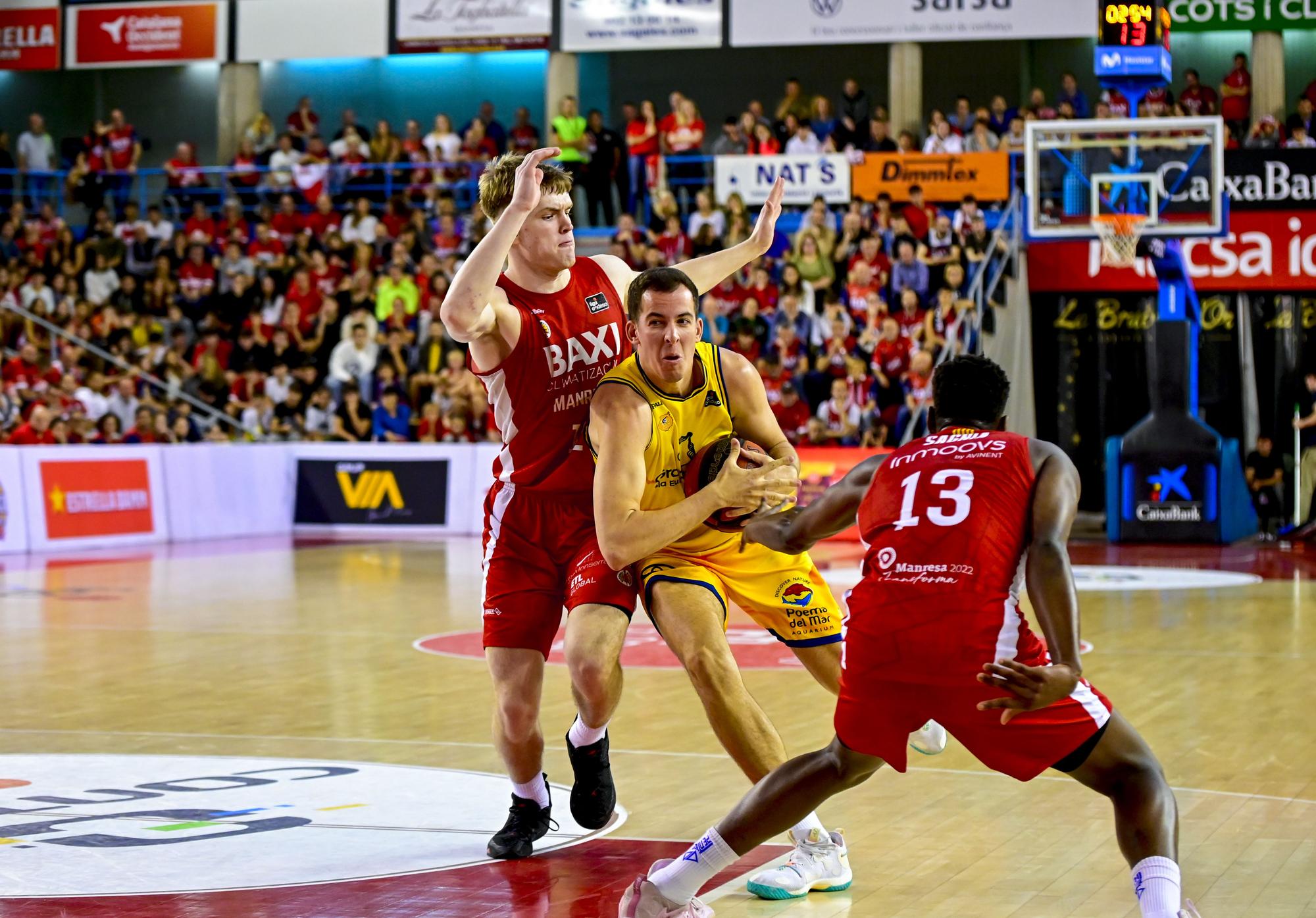 Baloncesto: Baxi Manresa - CB Gran Canaria