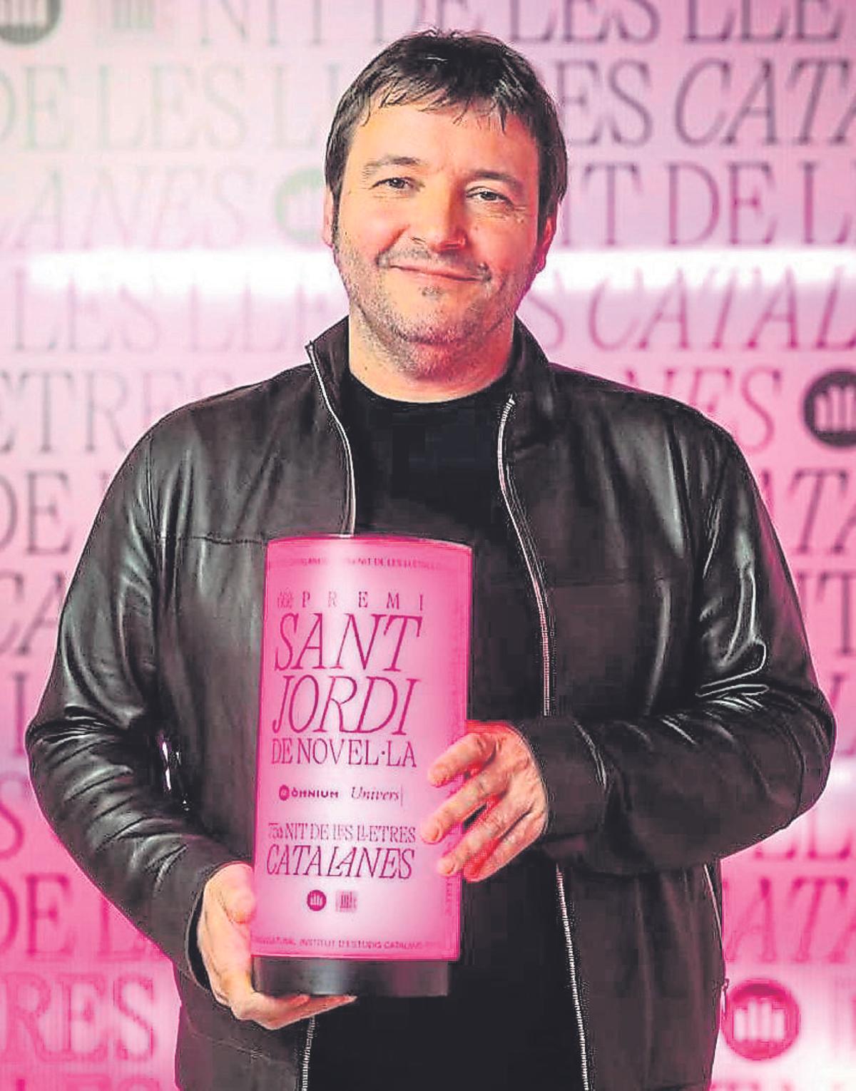 Carles Rebassa, ganador del Premi Sant Jordi de novela 2026