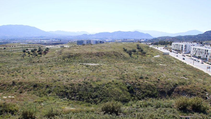 Imagen de la zona en la que se construirán más de un millar de viviendas, junto a la ampliación de la Universidad de Málaga.