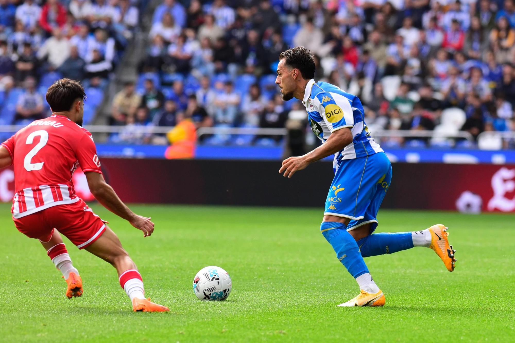 El Deportivo - Almería, en imágenes