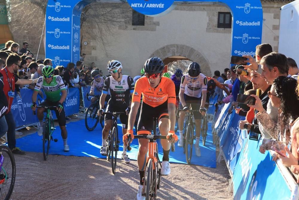 Primera etapa de la Vuelta Ciclista Murcia 2020: Llegada a Caravaca