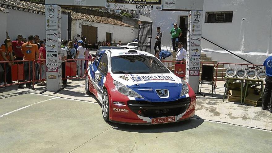 Noriego y Canelo logran la victoria el XIV Rallysprint Villa de Feria