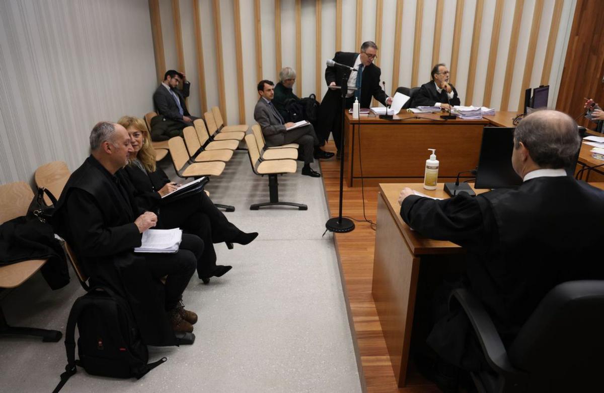 Una vista en un juzgado de lo Social de Vigo. |   // ALBA VILLAR