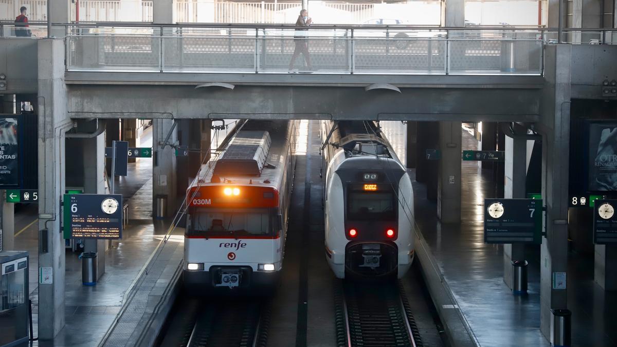 Imagen de la estación de trenes de Córdoba.