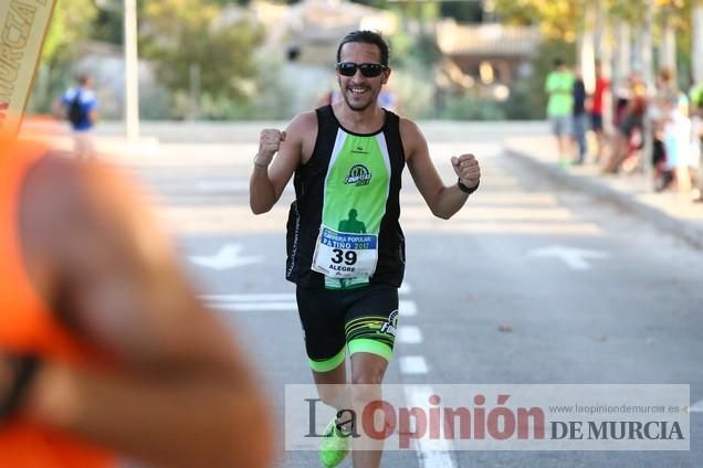 Carrera popular en Patiño.