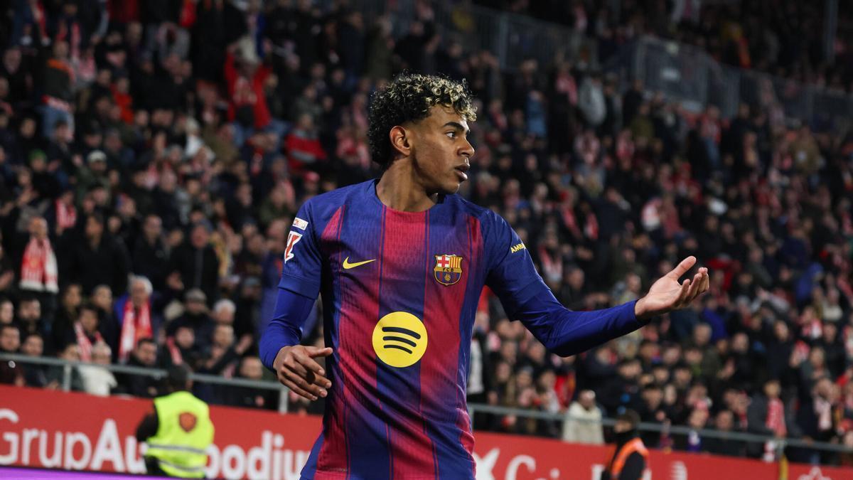 Lamine Yamal, mago del regate