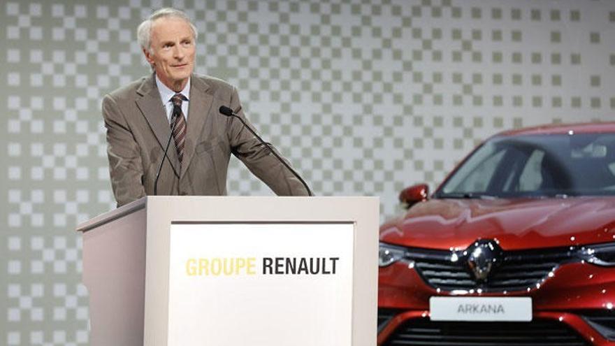 Jean-Dominique Senard, presidente del grupo Renault