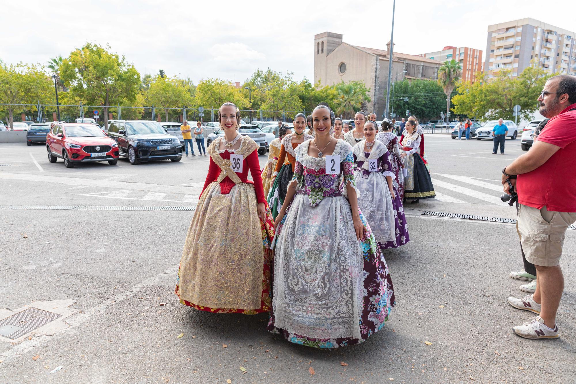 Visita de las candidatas al Ciutat de València