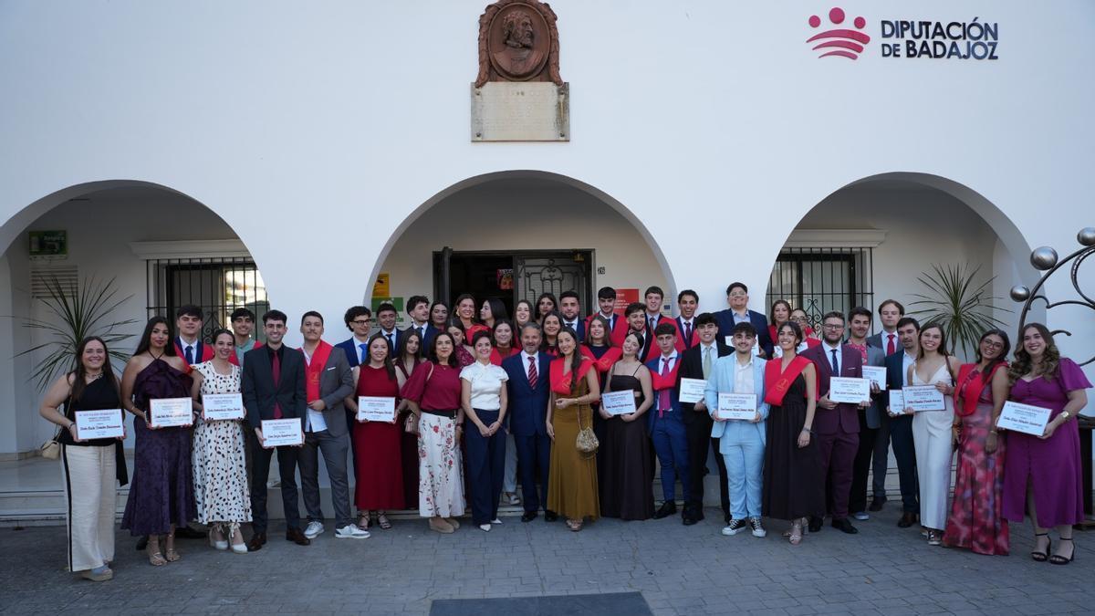 Graduación de la Residencia Universitaria Hernán Cortés