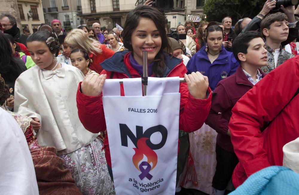 Las fallas en la Diputación contra la violencia machista