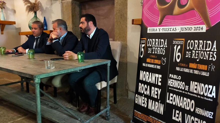 Morante de la Puebla y Ginés Marín, en la feria de Plasencia