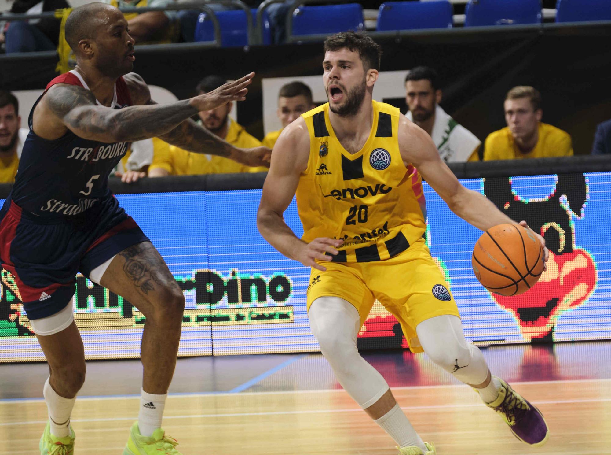 Partido Basketball Champions League: Lenovo Tenerife - SIG Strasbourg