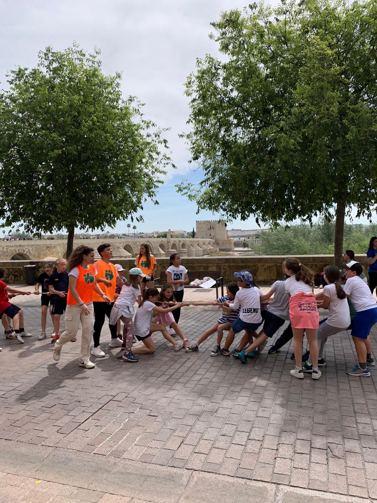 Una de las actividades de 'Callejugando'.