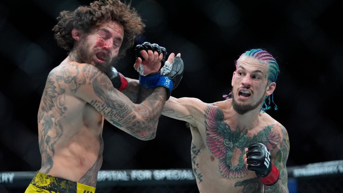 Sean O'Malley defendió el título en la UFC 299