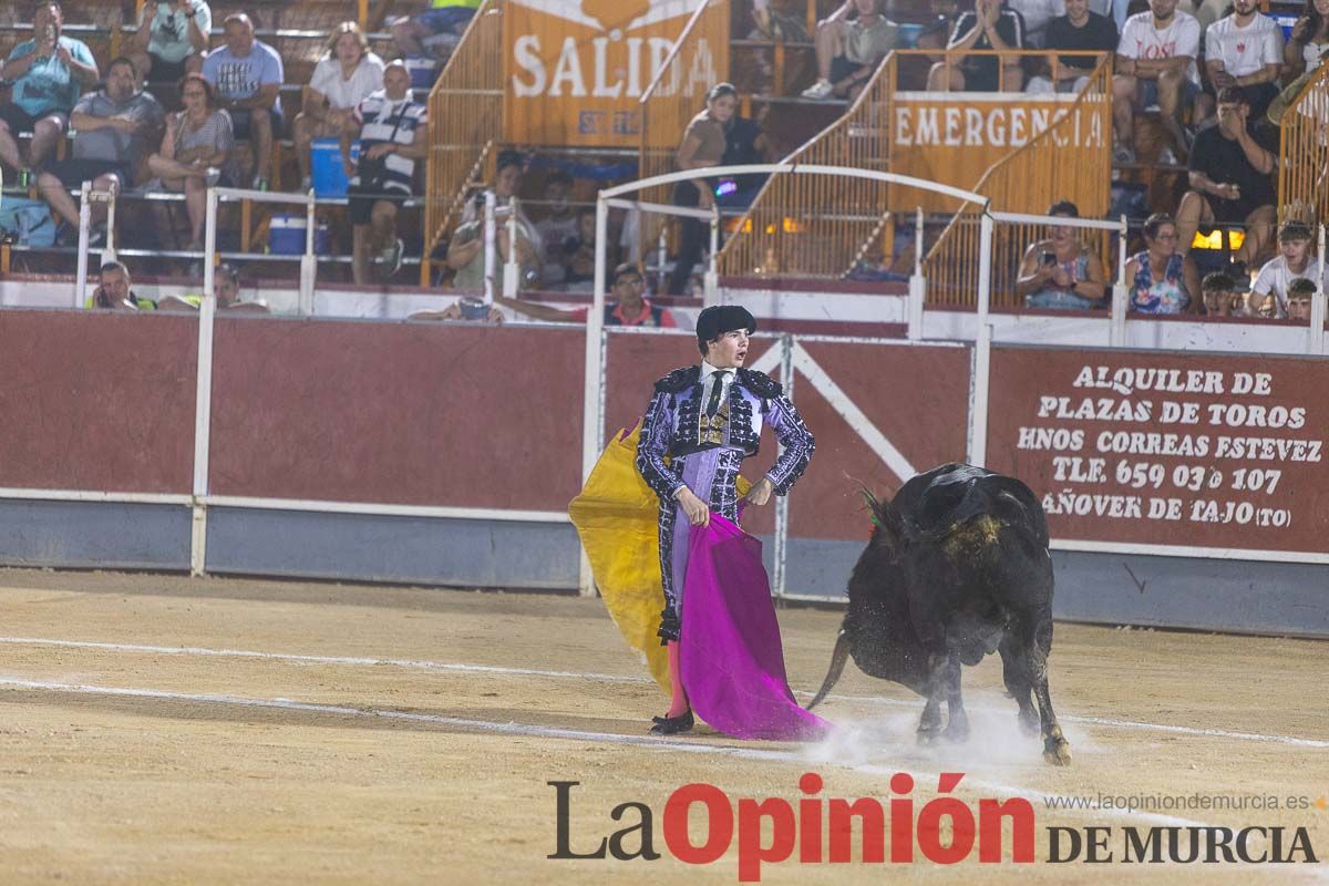 Quinta novillada Feria Taurina del Arroz en Calasparra (Marcos Linares, Diego Bastos y Tristán Barroso)