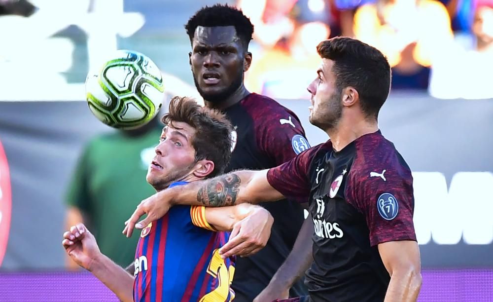 International Champions Cup: Milán 1 - Barcelona 0