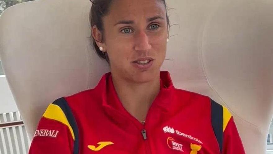 Sara Sorribes se sincera