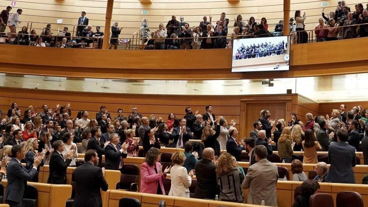 Parteiübergreifender Applaus für die Reform der spanischen Verfassung.