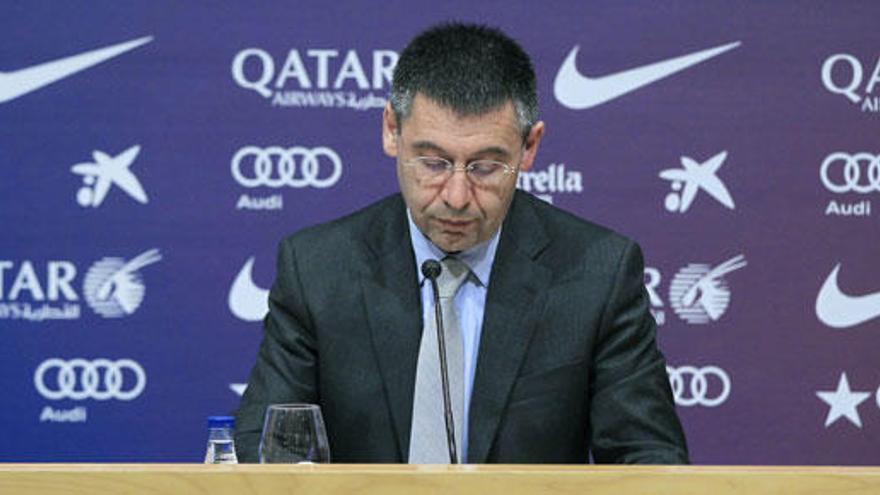 El presidente del Barcelona, Josep Maria Bartomeu.