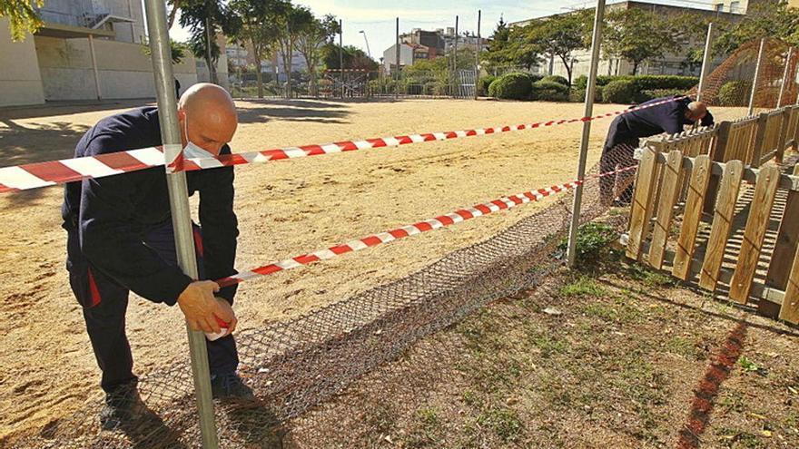 Blanes tanca les pistes esportives d&#039;accés obert