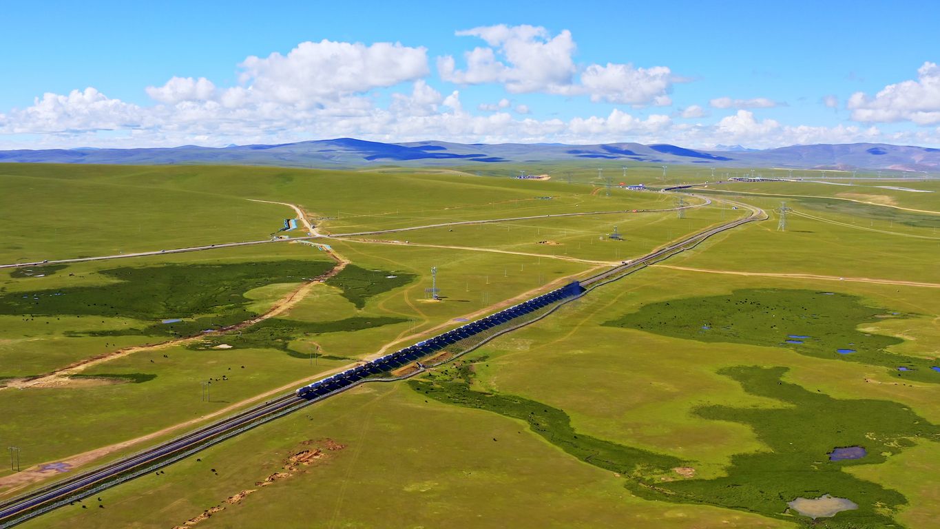 Vías Qinghai-Tíbet