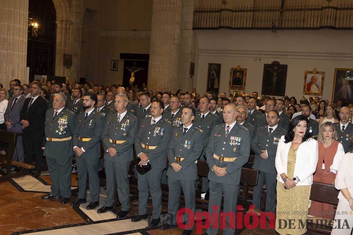 Así se ha vivido el día de la patrona de la Guardia Civil en Caravaca