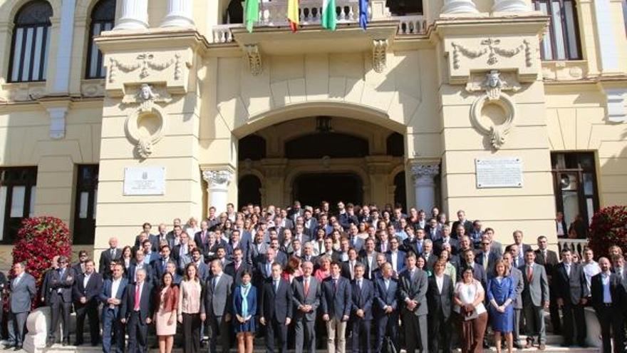 Foto de familia del último encuentro de Málaga Valley.