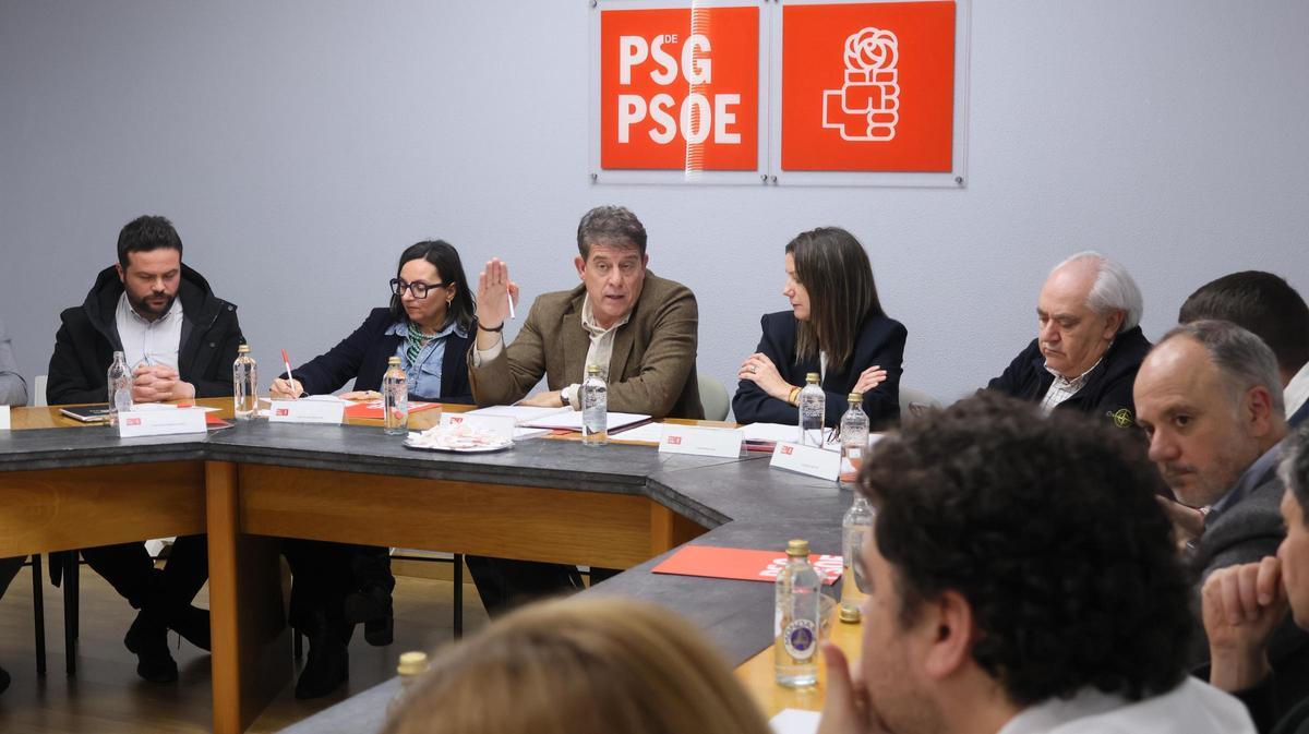 Ejecutiva socialista de este lunes en Santiago