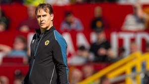 Julen Lopetegui, durante su etapa en el Wolverhampton