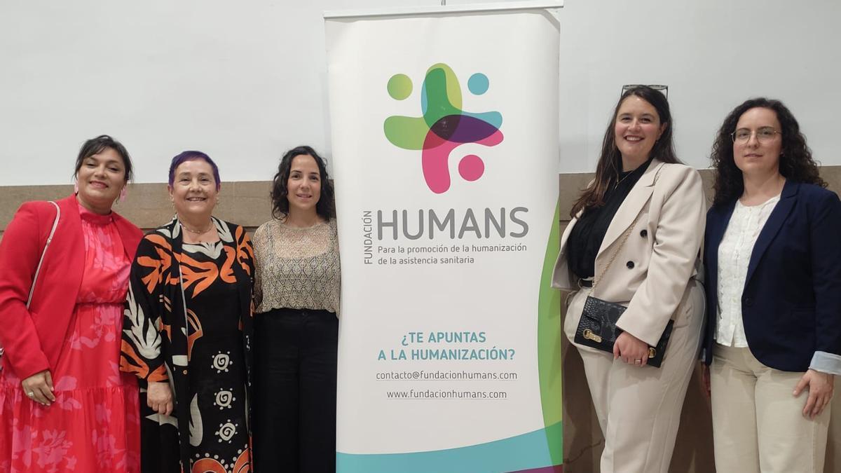 María Pico, Isabel Campos, María Pais, Estefanía Castiñeiras e Lucía Recarey.
