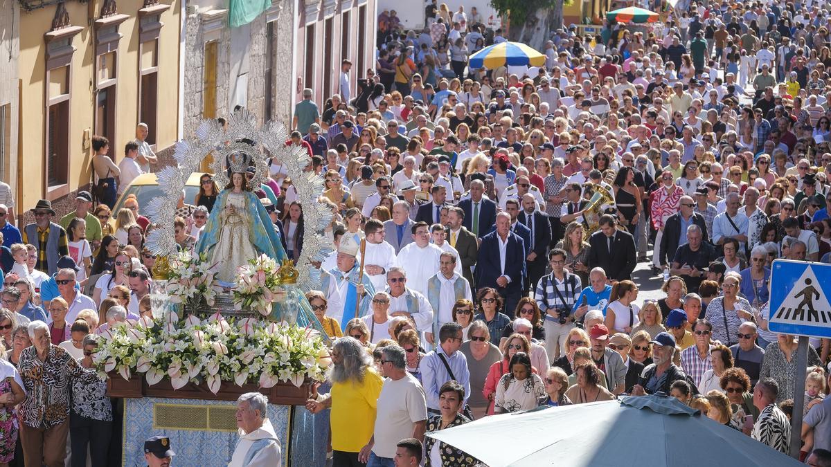 Procesión de la virgen de la Concepción