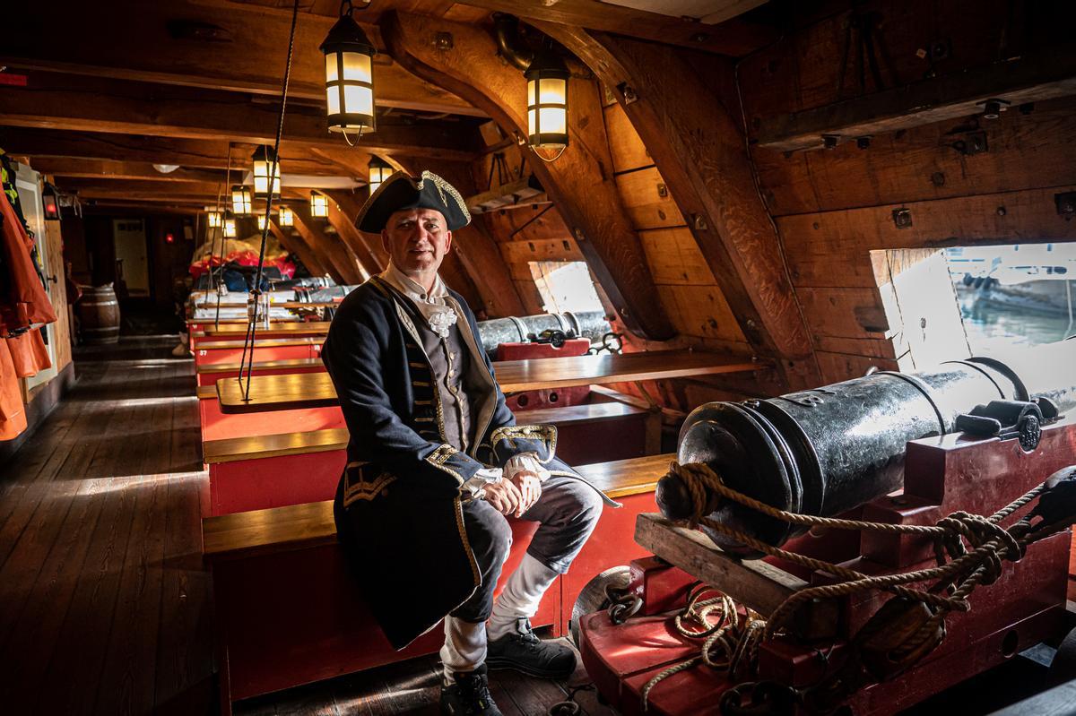 El Götheborg de Suecia, el velero más grande del mundo, recala en Barcelona