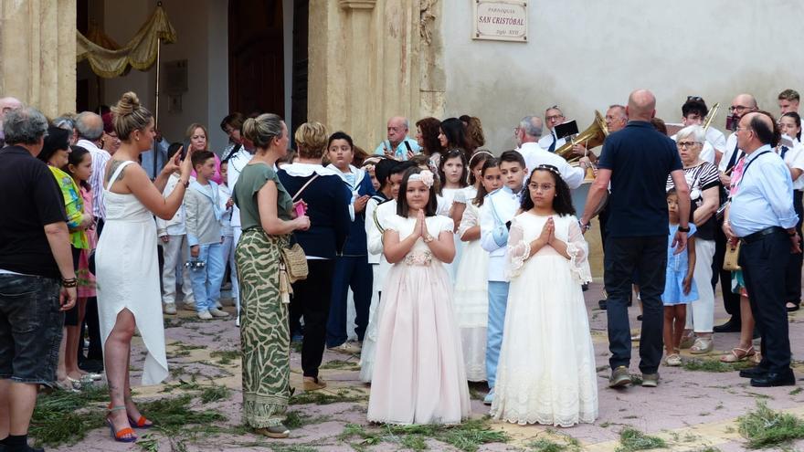 La nueva corporación de Lorca se estrena en la ‘Función’ del Barrio