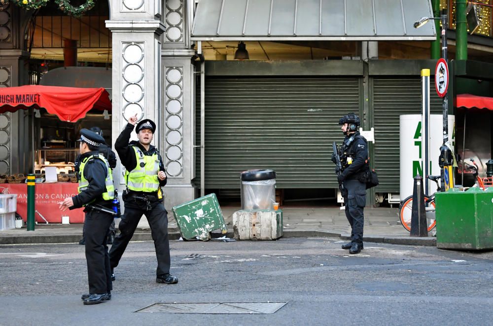 Atentado terrorista en el puente de Londres