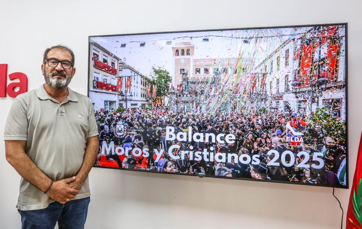 El concejal de Fiestas, David Guardiola.