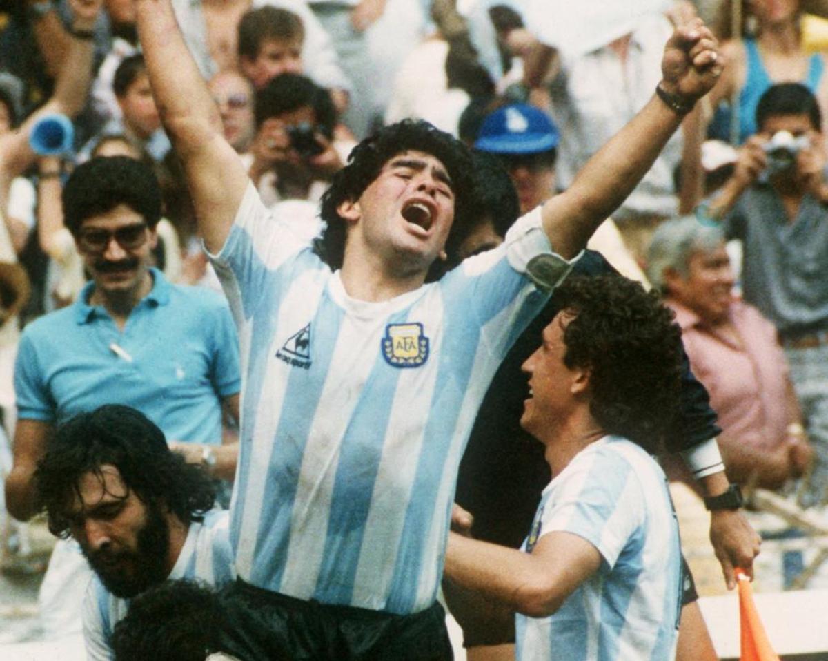 Maradona, en una imagen de archivo