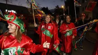 Nueva idea para los terrenos de Baterías en la apertura del Antroxu: "La Sardina de Llaranes" pide una nave para que "entren todos" los artilugios del Descenso de Galiana