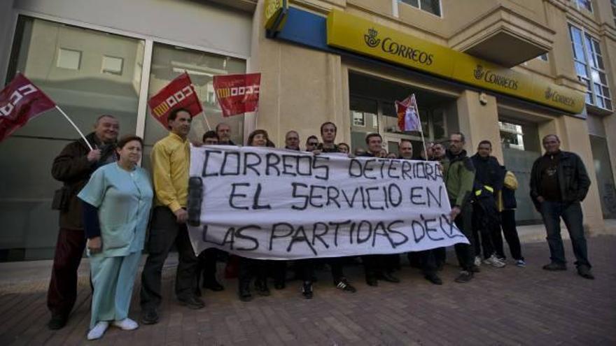 Protesta de los trabajadores en enero