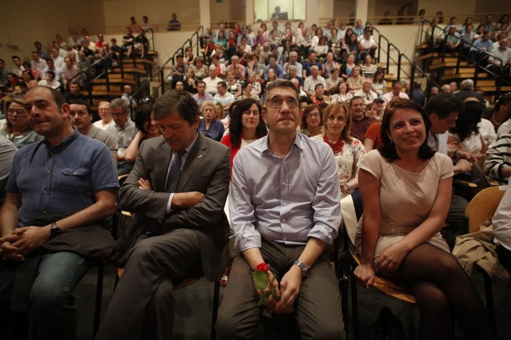 Mítin de Patxi López en Avilés