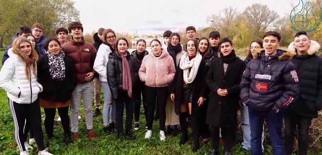 Zamora inspira el villancico del colegio Medalla Milagrosa