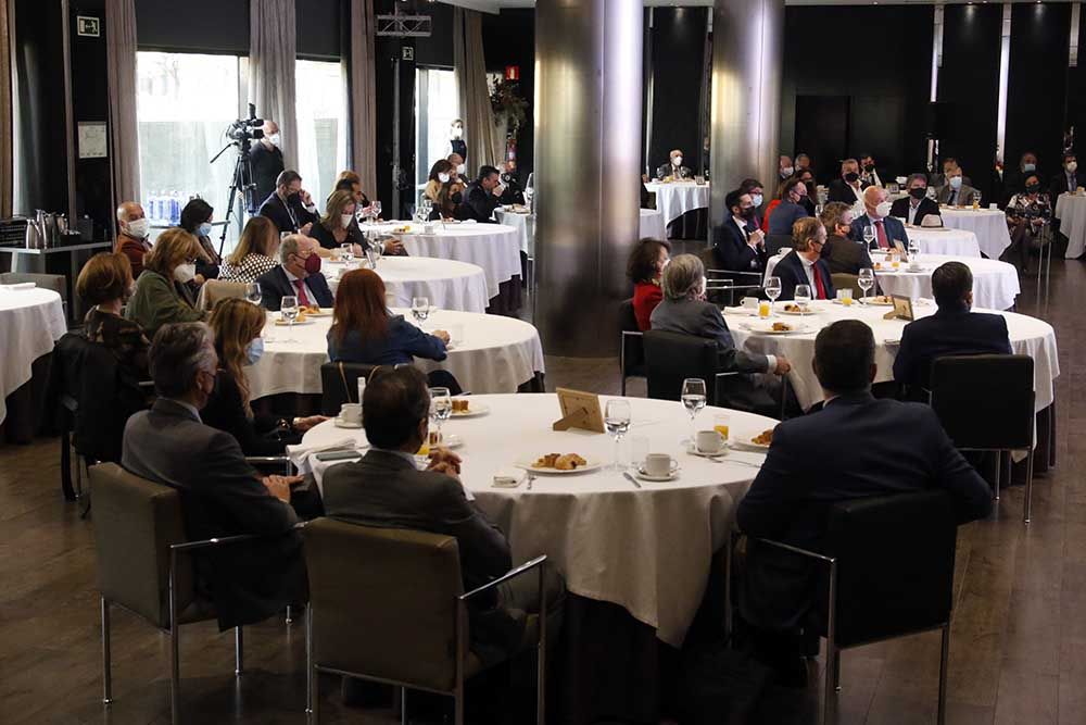 Sánchez Zamorano en los desayunos de Diario Córdoba