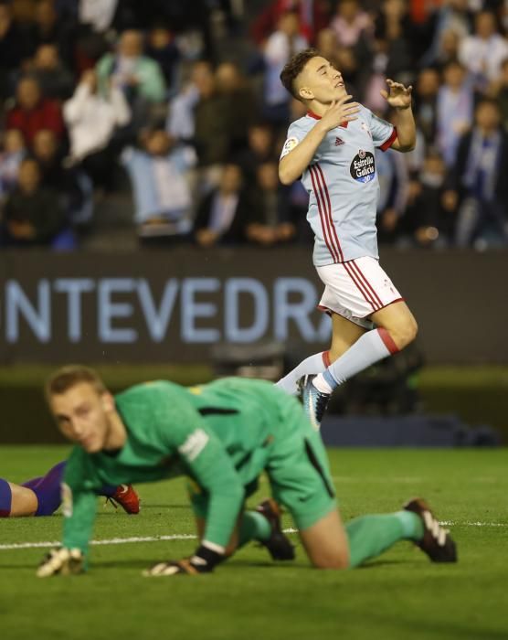 Las mejores imágenes del partido disputado hoy en Balaídos entre el Celta y el Barça