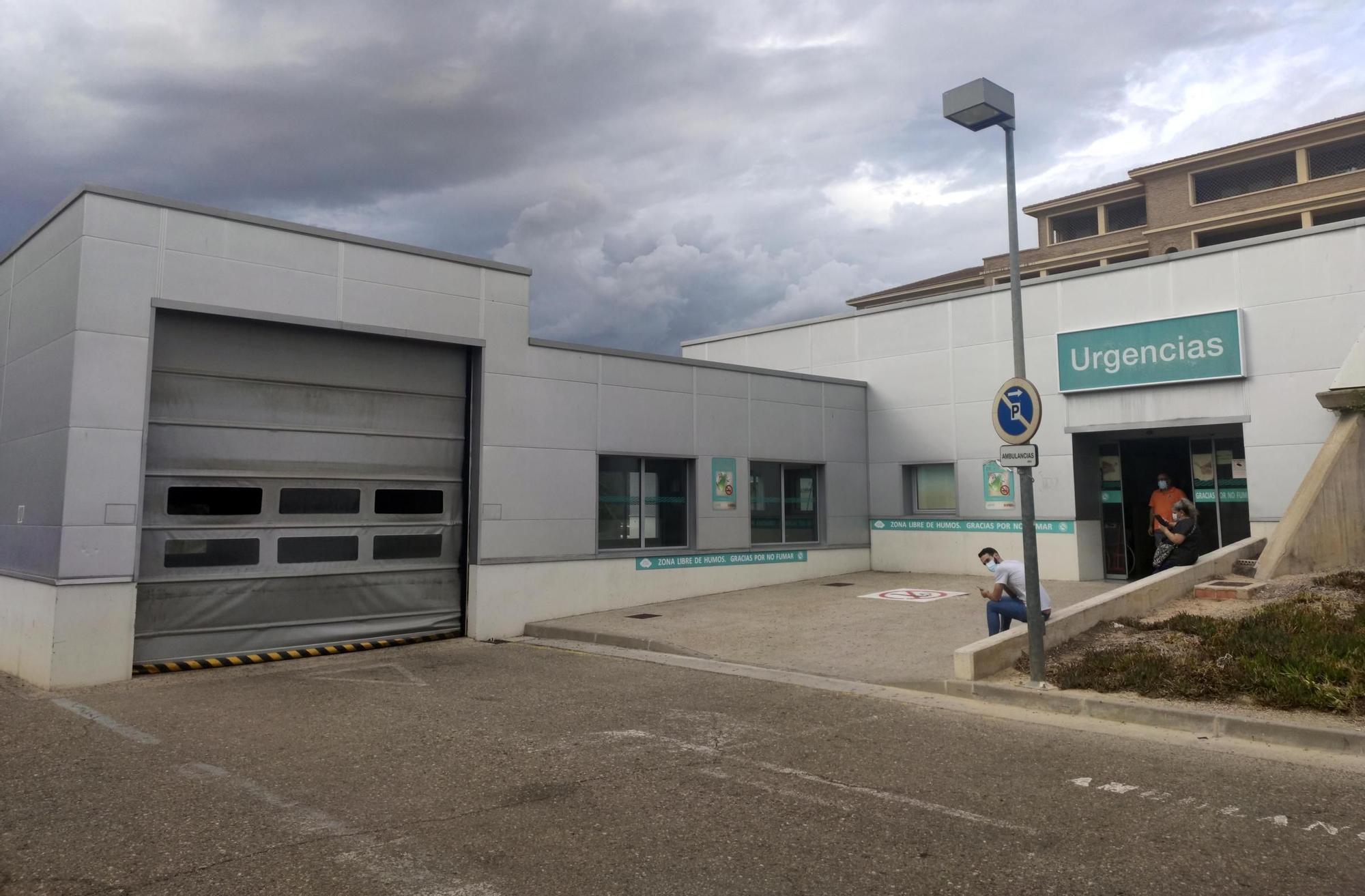 Edificio anexo de Urgencias que se tuvo que construir ante la falta de espacios.