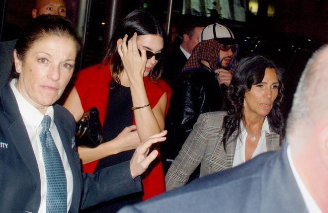 Kendall Jenner en el concierto de Luis Miguel en Nueva York