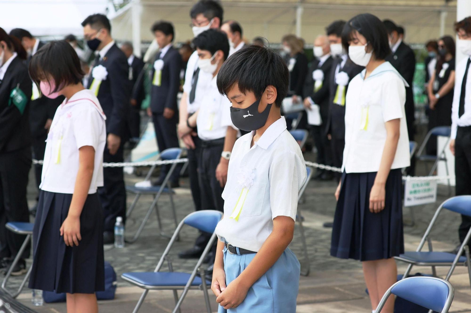 Celebración del aniversario en Nagasaki