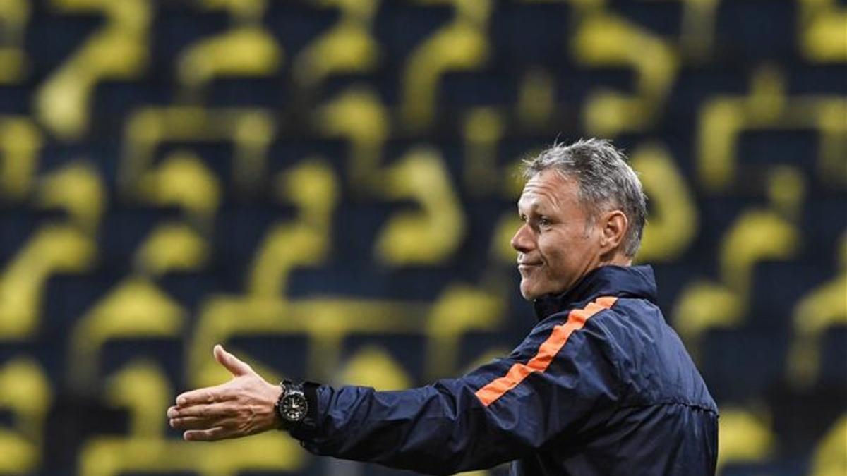 Van Basten trabajará a partir de ahora en un departamento de la FIFA